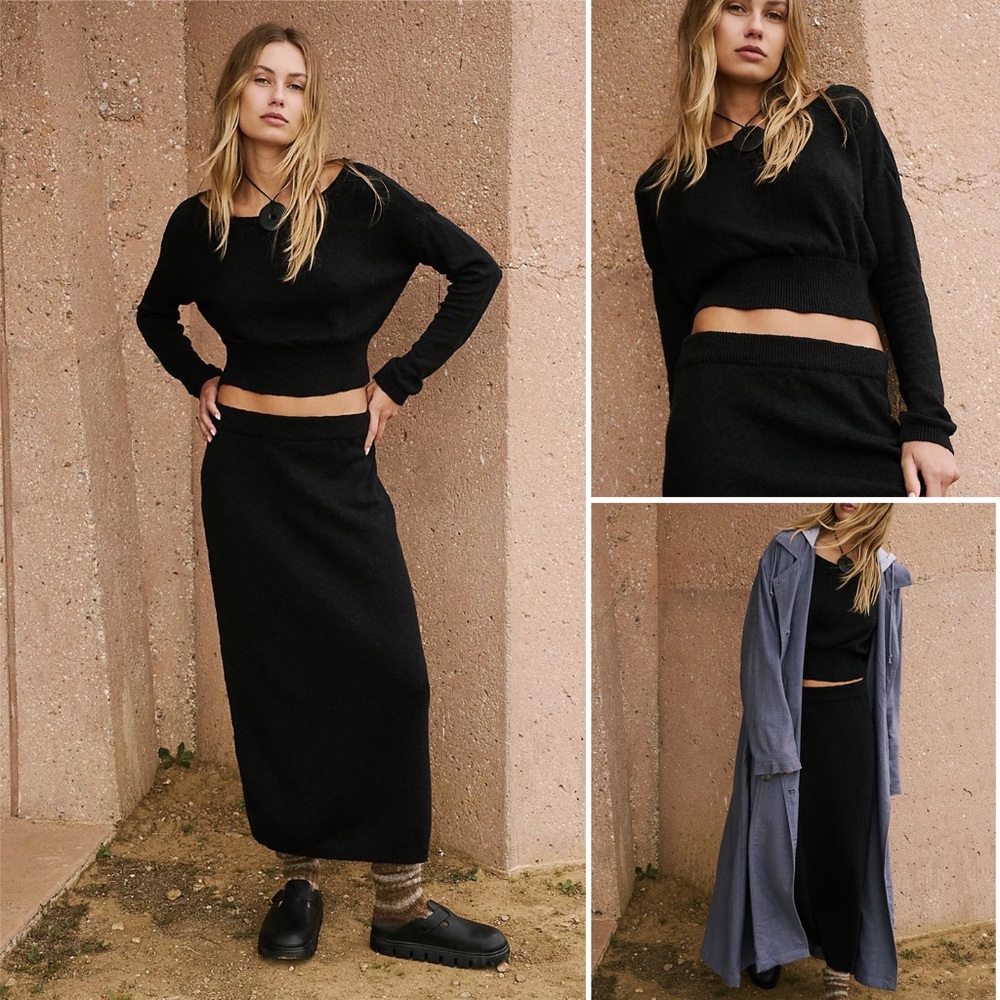 Free People Siobhan Sweater Set NWT